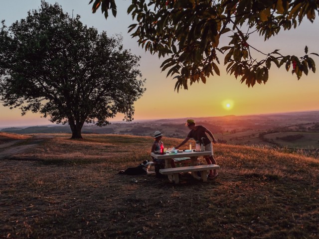 3. Genieten van het uitzicht