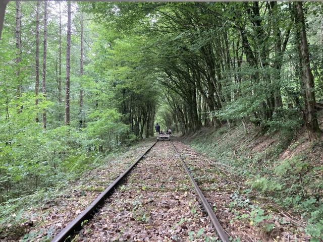 4. Vélorail Chateau Chinon