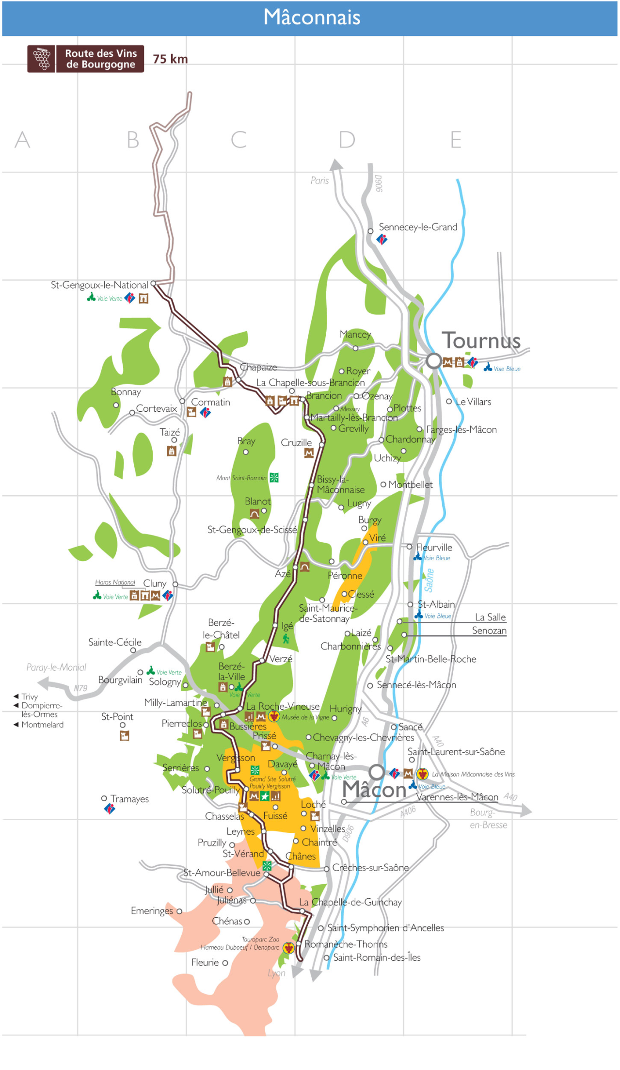 Wijnroute Mâconnais ©Vins de Bourgogne