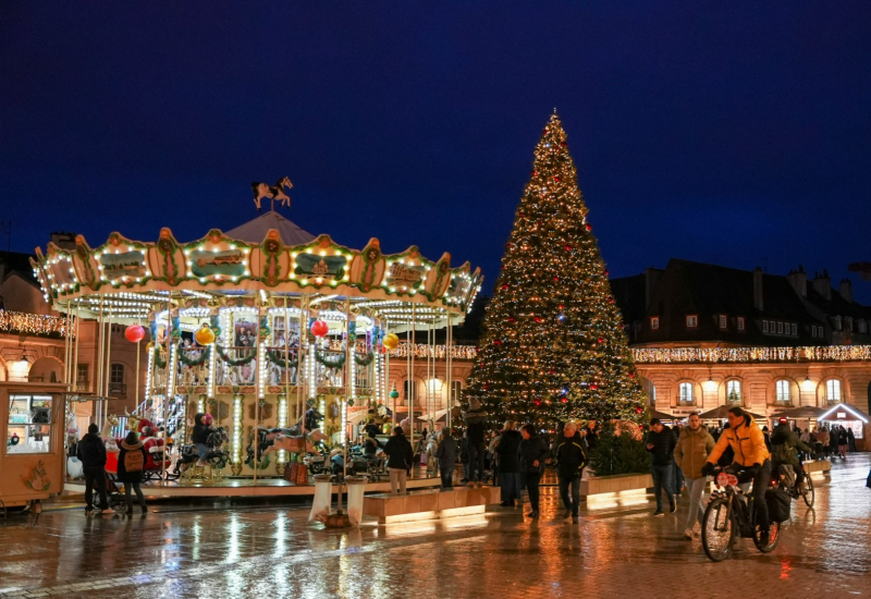 Dijon in kerstsfeer