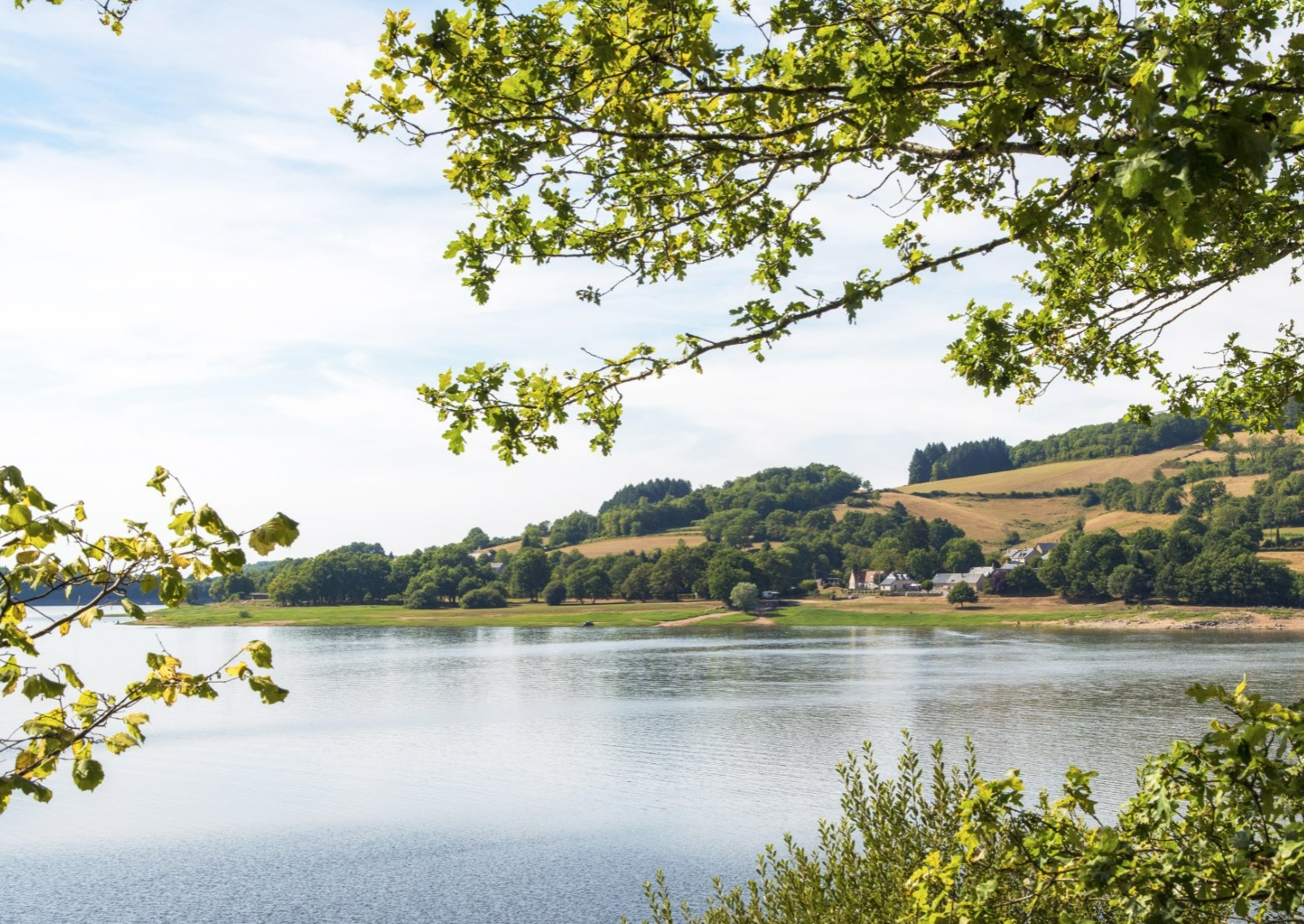 Meer van Pannecière vanuit Montigny-en-Morvan