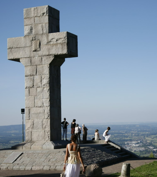 Bevrijdingskruis op de Mont Saint-Sébastien