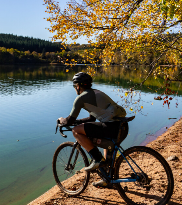 Gravelroutes Lac des Settons (55, 115 of 200 kilometer)
