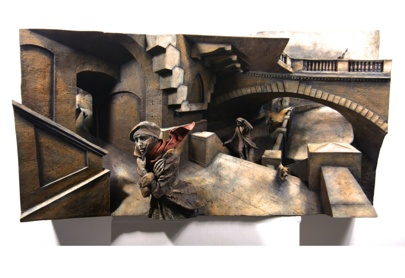 Een leven in reliëf, van Londen tot Beaune