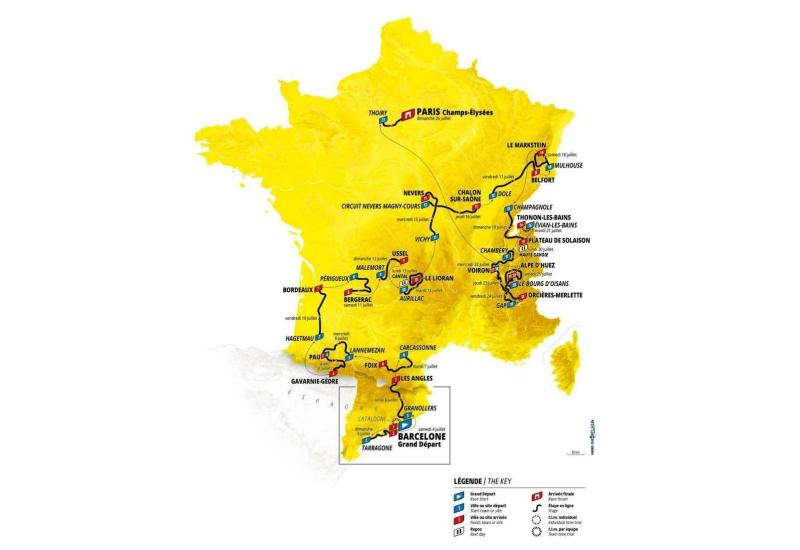 Tour de France 2026 in Bourgondië