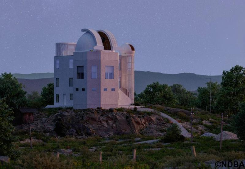 Morvan bereidt zich voor op komst telescoop