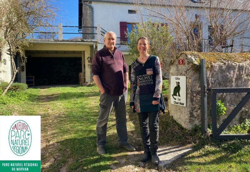 Gîtes die aansluiten bij de waarden van de Morvan
