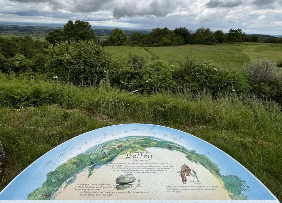 Wandeling Légendes et spiritualité, Dettey