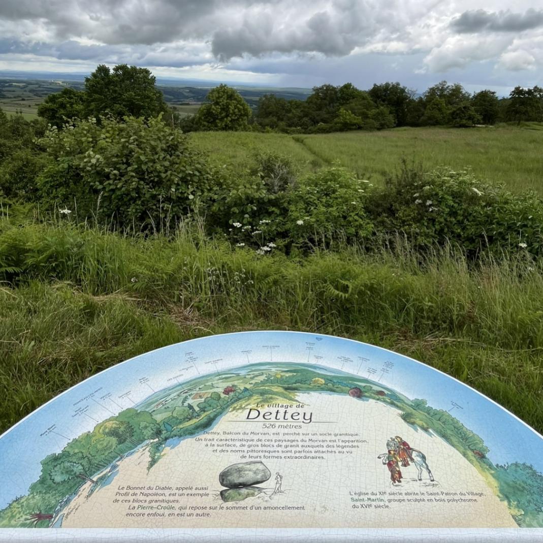 Wandeling Légendes et spiritualité, Dettey