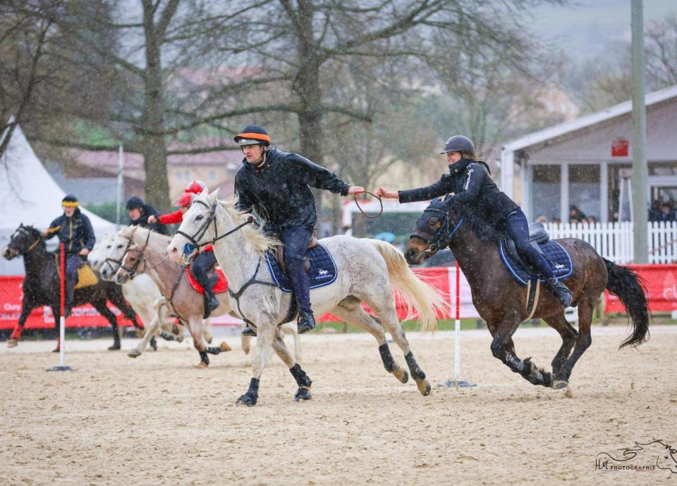 Frans kampioenschap ponyrijden in Cluny