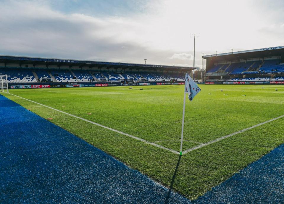 Oranje-elftal in Auxerre