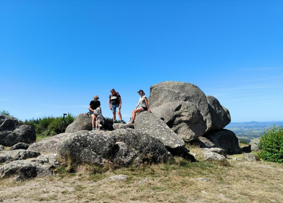 Wandeling naar Signal d'Uchon