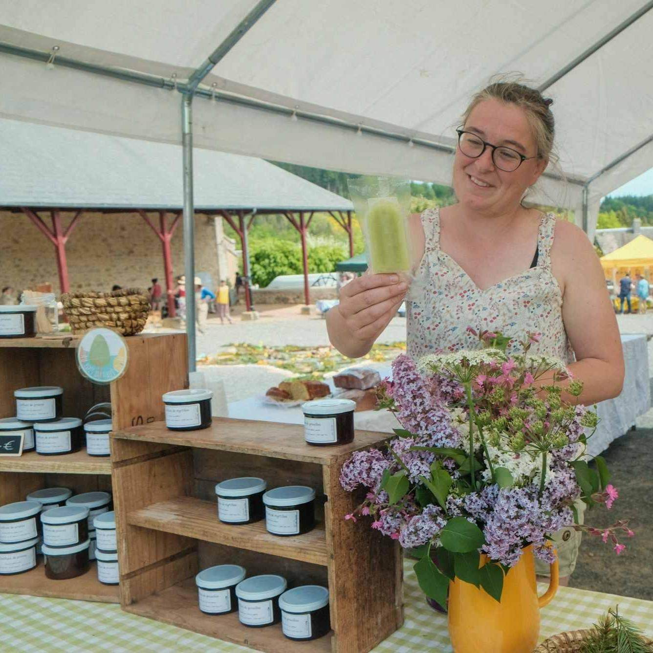Feest herboristen van de Morvan
