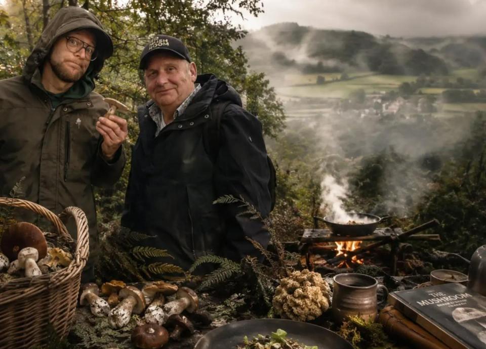 Paddenstoelen Bushcraft en paddenstoelendiner