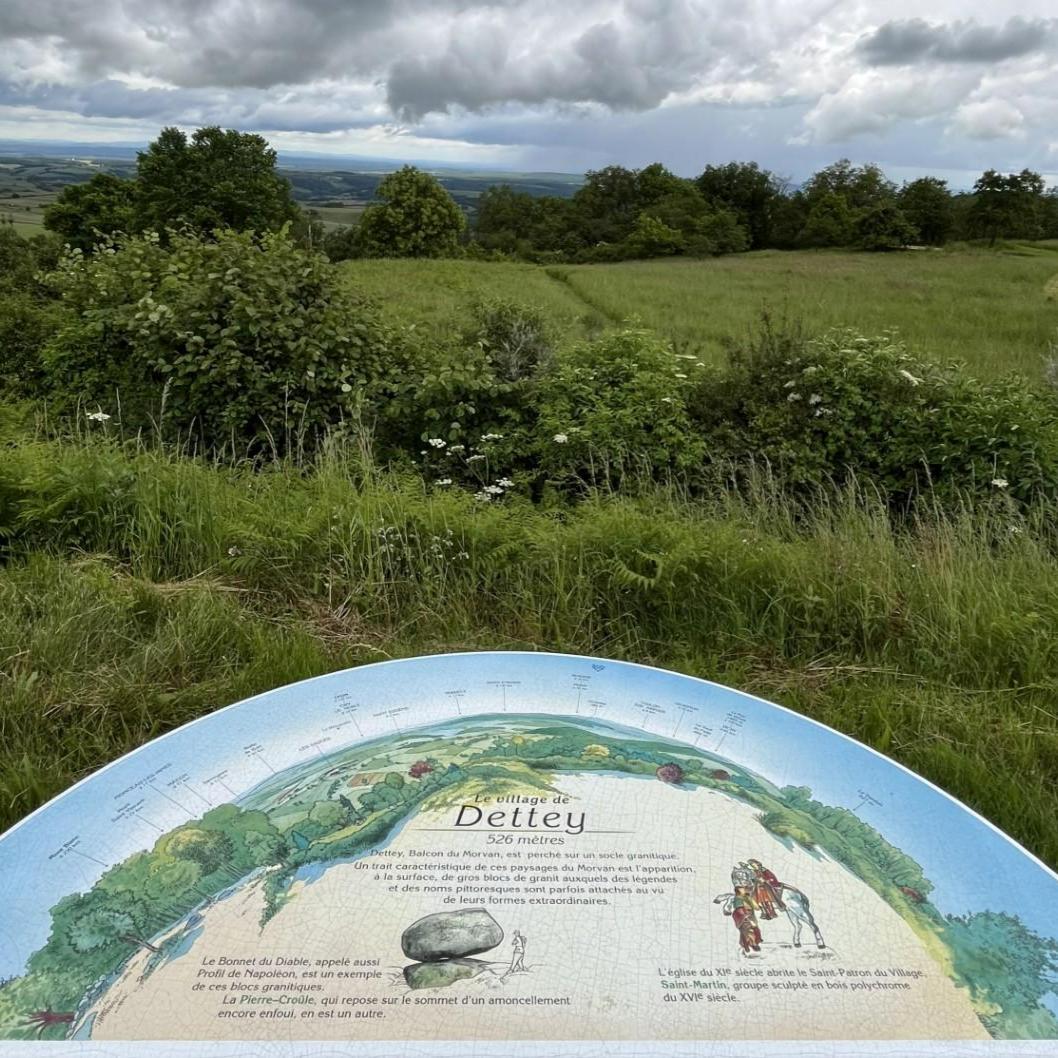 Wandeling rondom Dettey