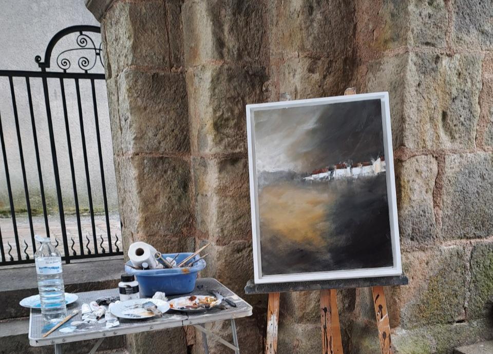 Kunstschilders en brocante