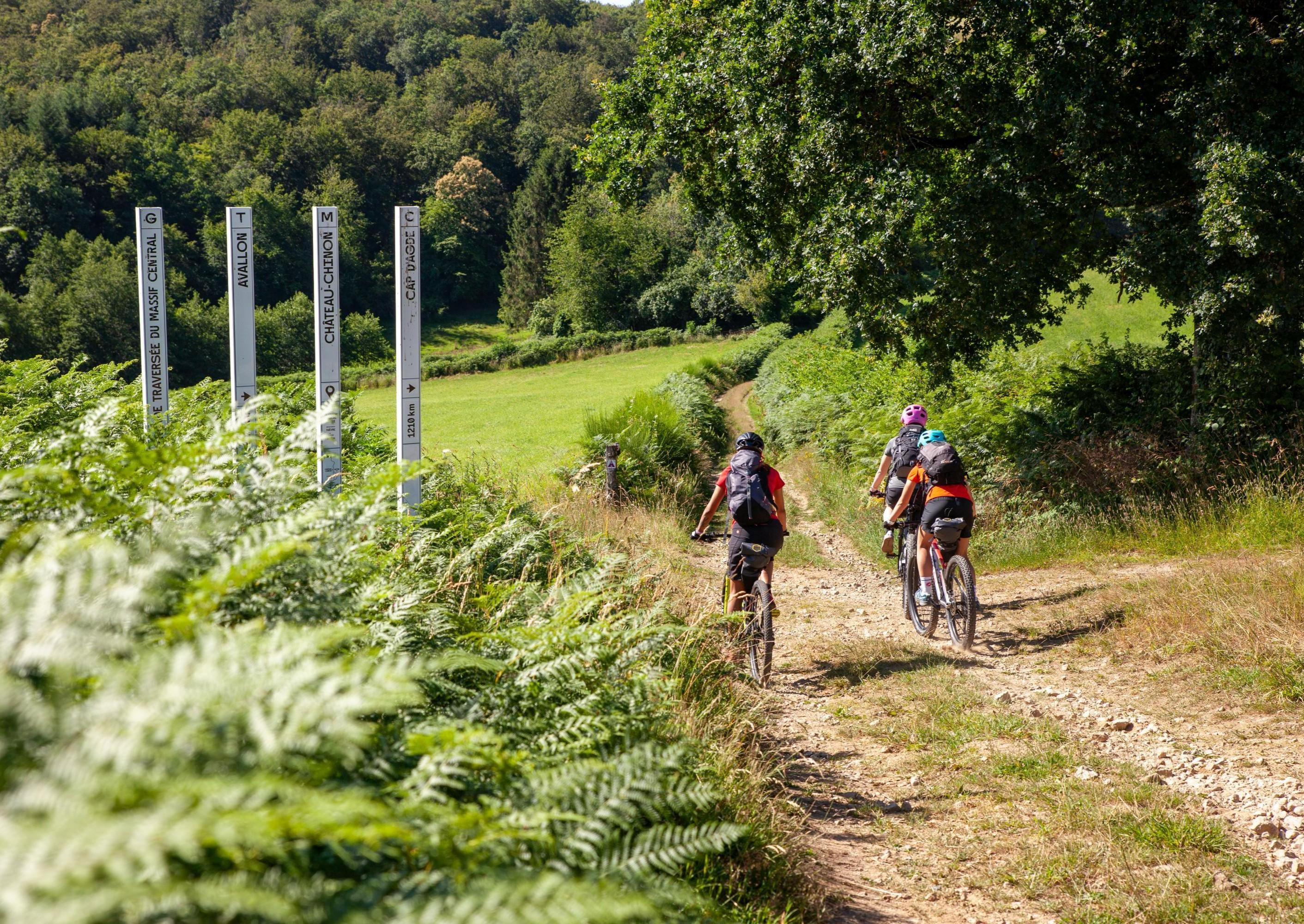 MTB-route Château-Chinon (19, 27 of 47 km)