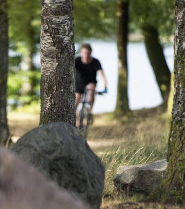 MTB-route Montsauche-les-Settons (14 kilometer)
