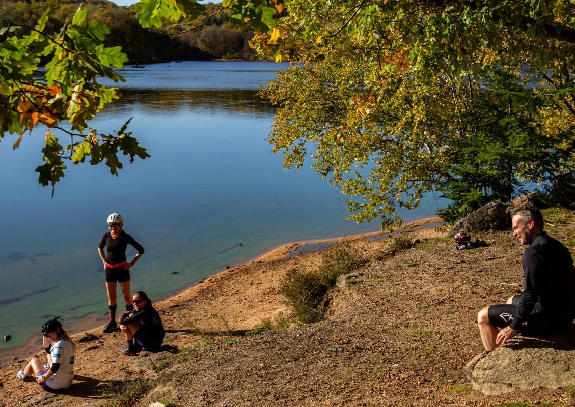 MTB-route Saint-Agnan (22 kilometer)
