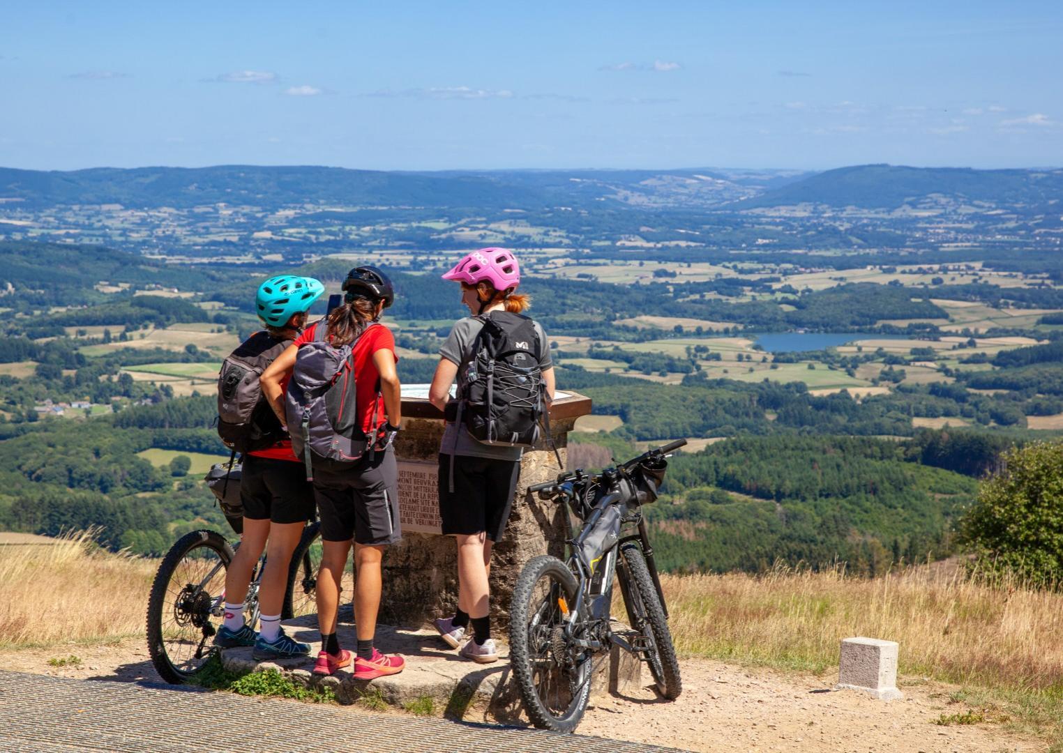 MTB-route Saint-Léger-sous-Beuvray (39 km)