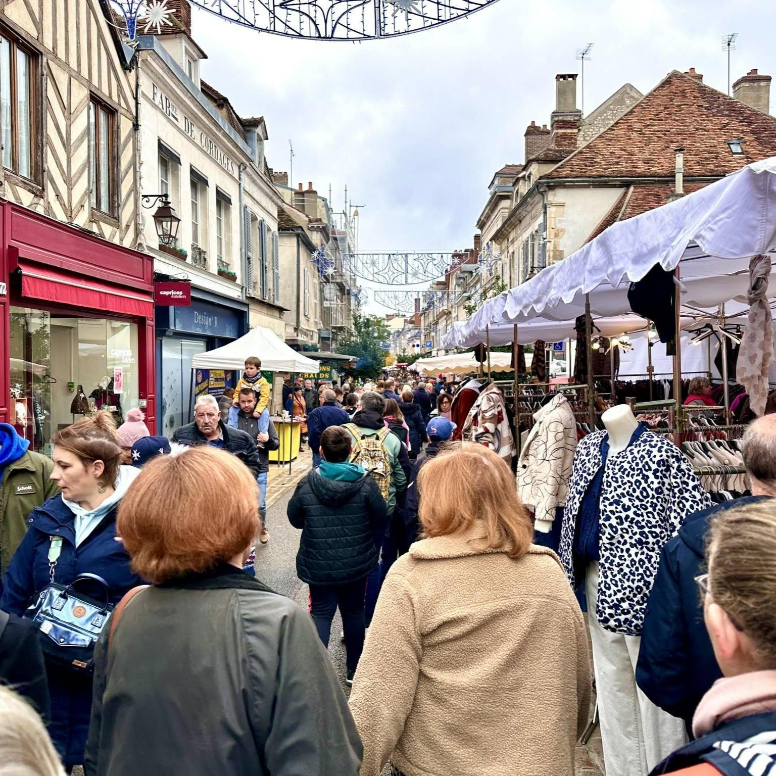 Saint-Martin jaarmarkt Auxerre
