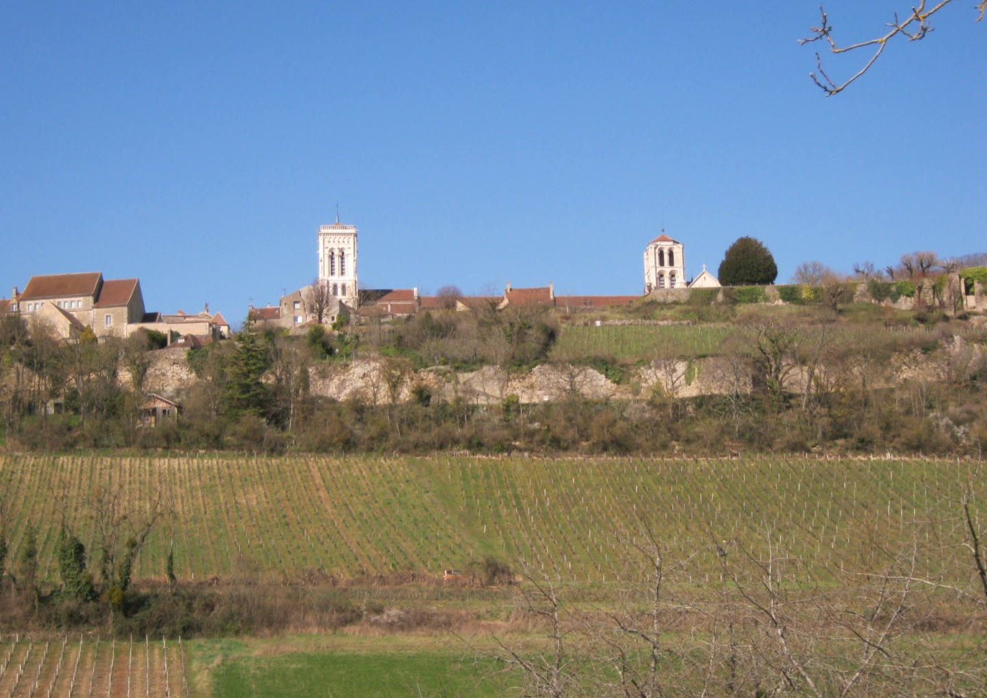 Wandelroute Wijngaarden rond Vézelay