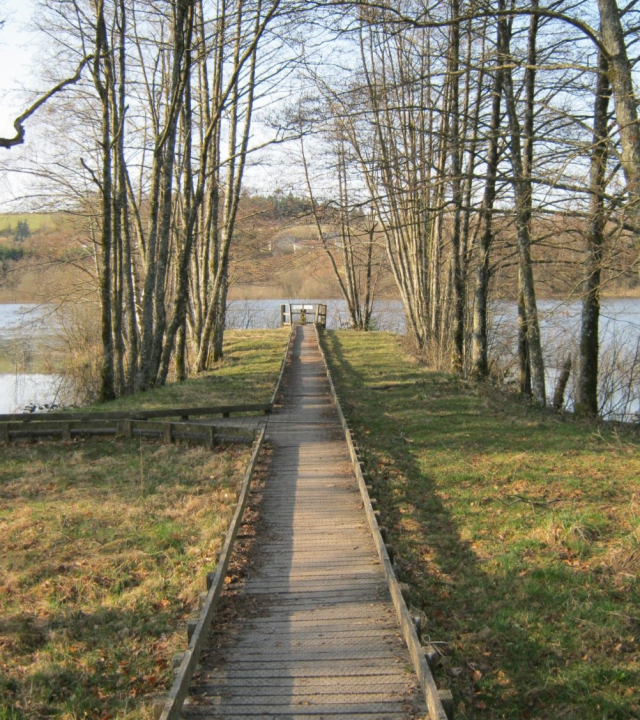 Vlonderpad Meer Taureau