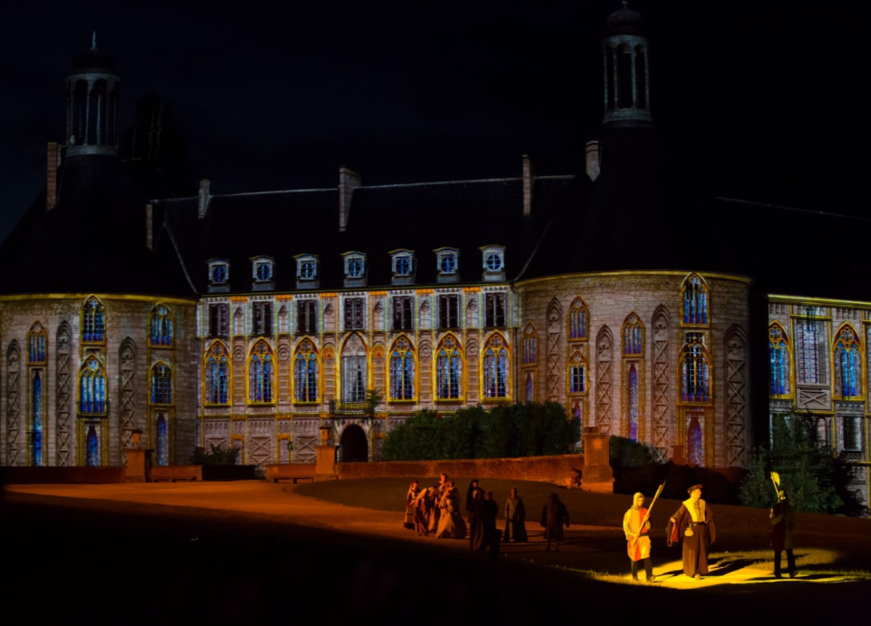 Historisch spektakel Kasteel Saint-Fargeau