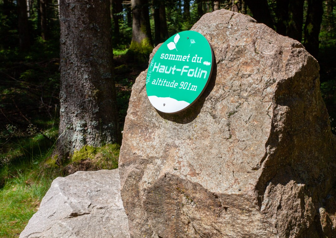 Naar de top van de Haut-Folin