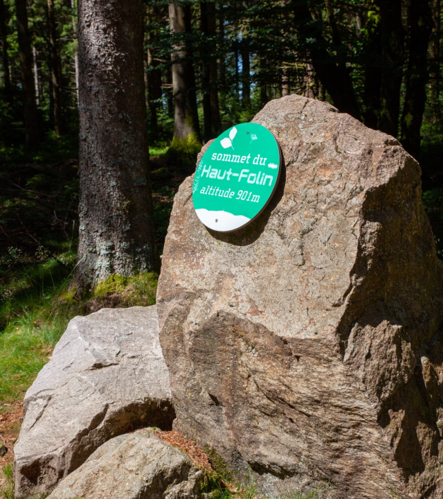 Naar de top van de Haut-Folin