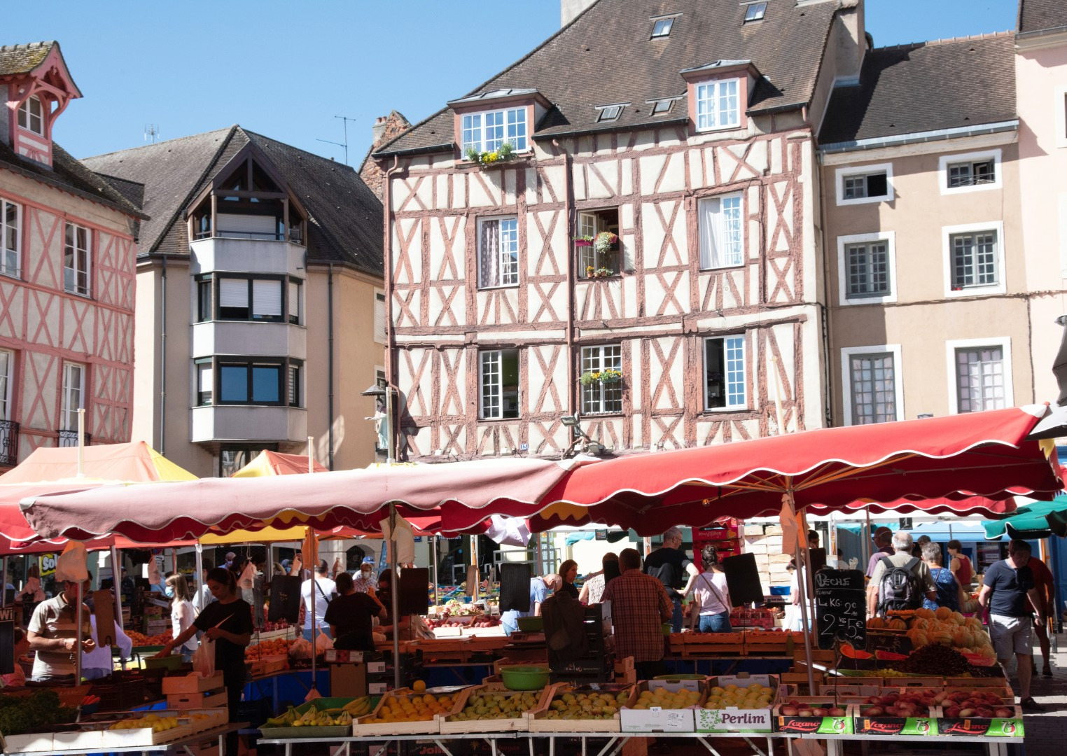 Weekmarkt Chalon-sur-Saône