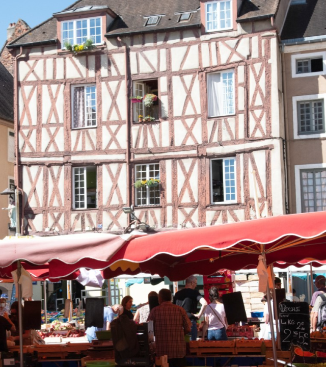 Weekmarkt Chalon-sur-Saône