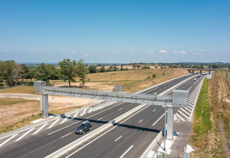 Eerste tolweg zonder slagbomen en tolstations in Bourgondië