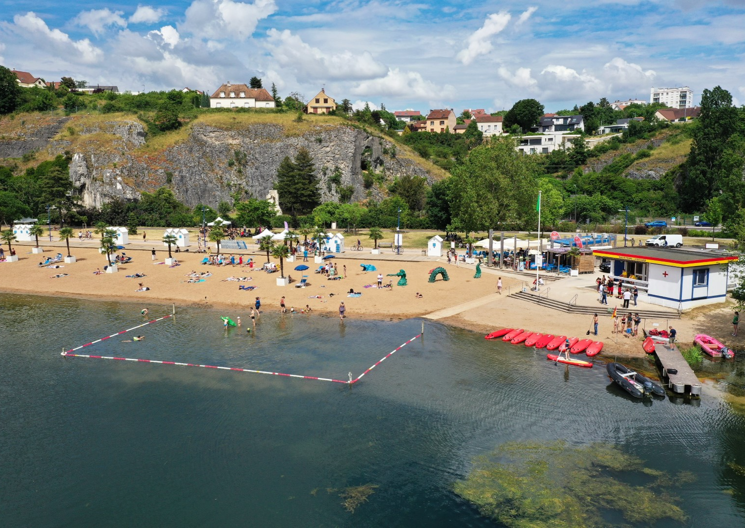 Dijon Plage - Lac Kir