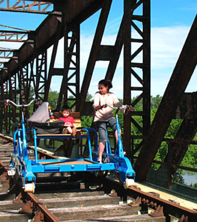 Spoorfiets Cyclorail Sancerrois