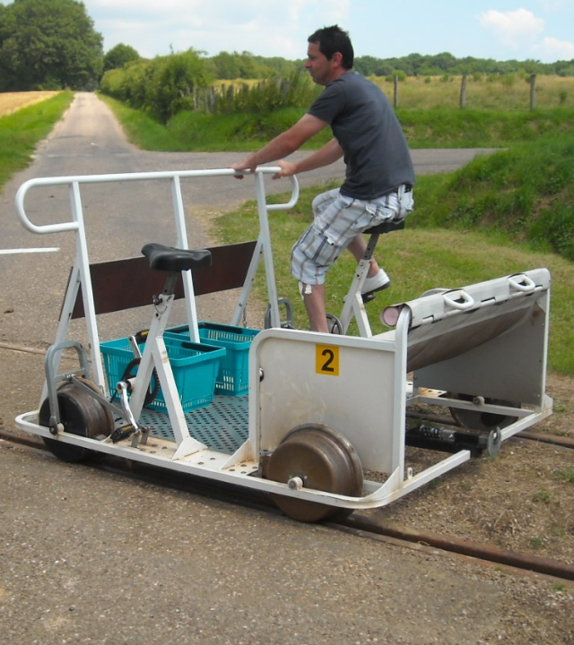 Spoorfiets Velorail de la Vingeanne