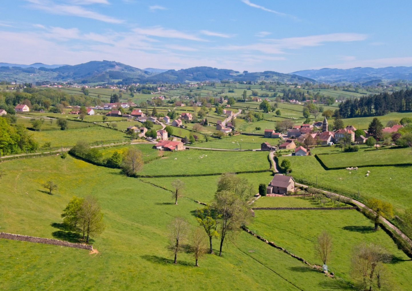 Romaanse wegen in de Brionnais