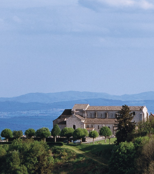 Romaanse wegen in de oostelijke Charolais