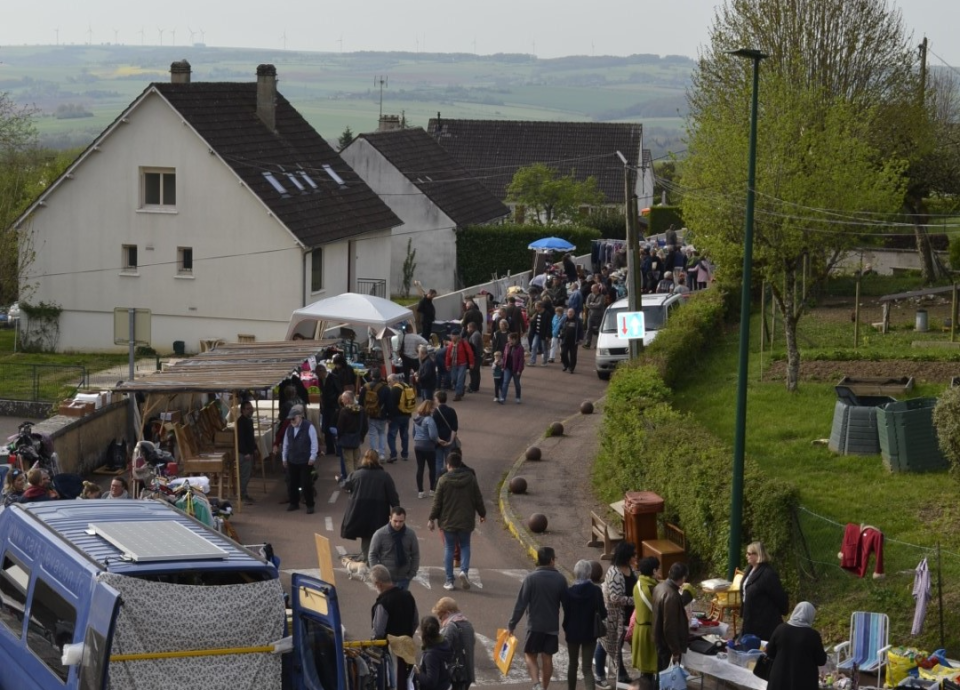 Brocante- en rommelmarkt Pourrain