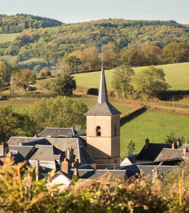 Vallei van de Dragne vanuit Villapourçon