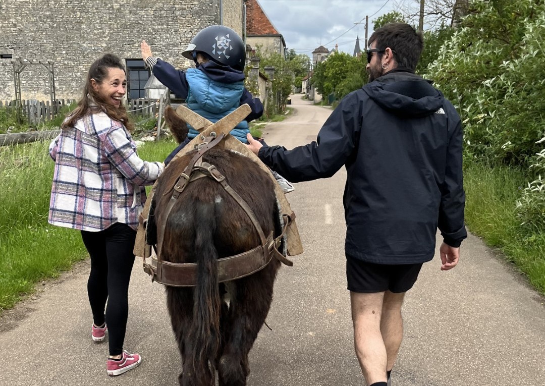 Wandelen met de ezels van Donkey’âne