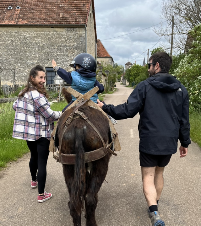 Wandelen met de ezels van Donkey’âne