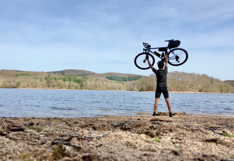 Nieuwe fietsroute langs de grote meren van de Morvan