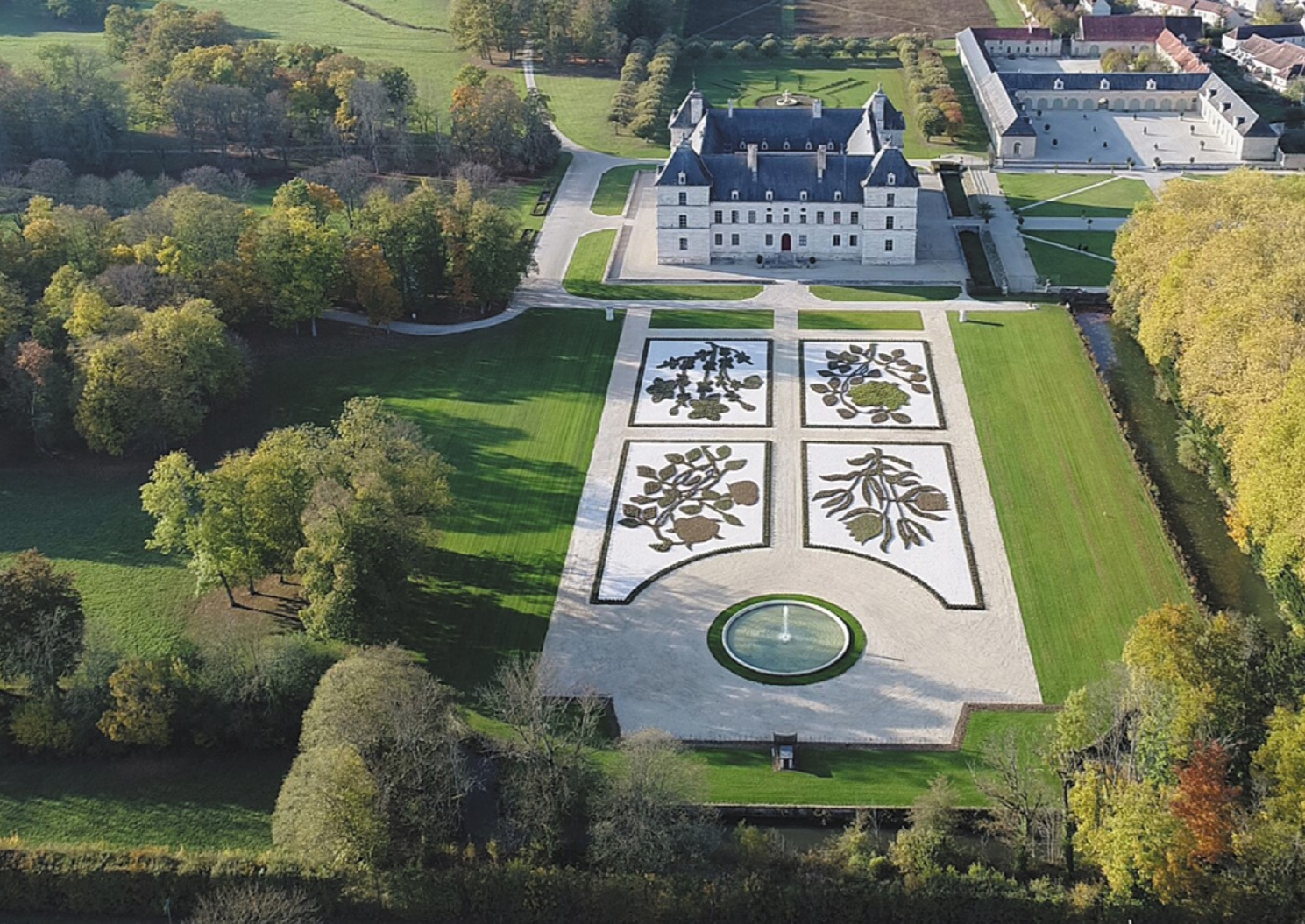 Kasteeltuin van Ancy-le-Franc